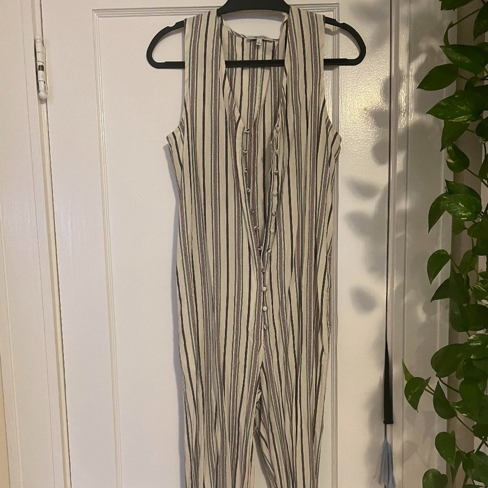 Striped Boho Madewell Romper